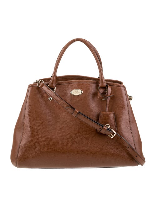 Coach Leather Top Handle Bag