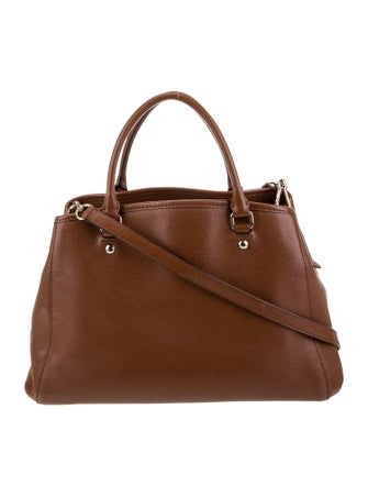 Coach Leather Top Handle Bag