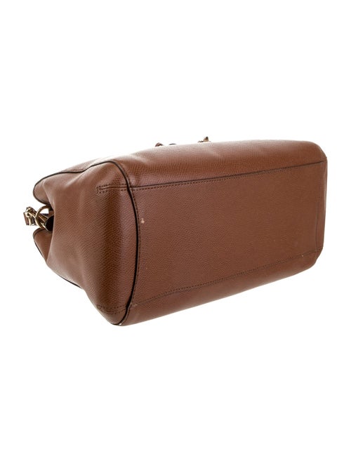 Coach Leather Top Handle Bag