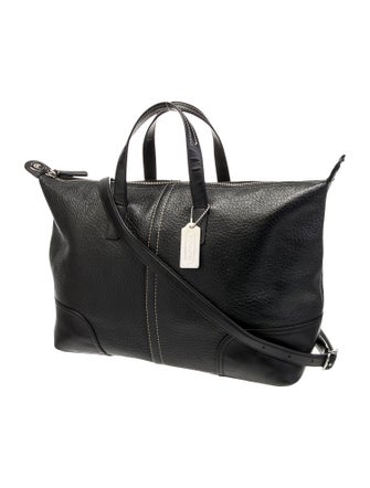 Coach Leather Top Handle Bag