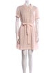 Coach Striped Knee-Length Dress