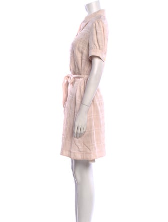 Coach Striped Knee-Length Dress