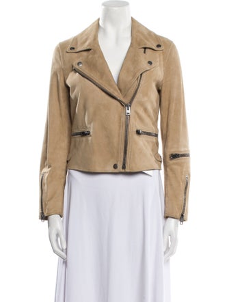 Coach Suede Biker Jacket