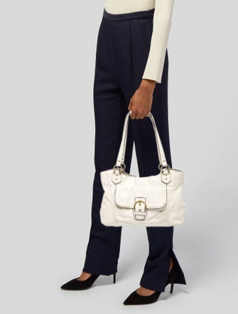 Coach Leather Shoulder Bag