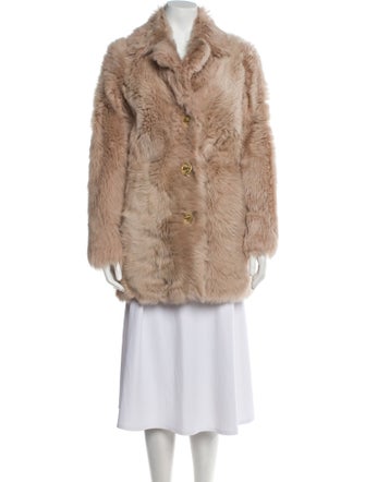 Coach Shearling Fur Coat
