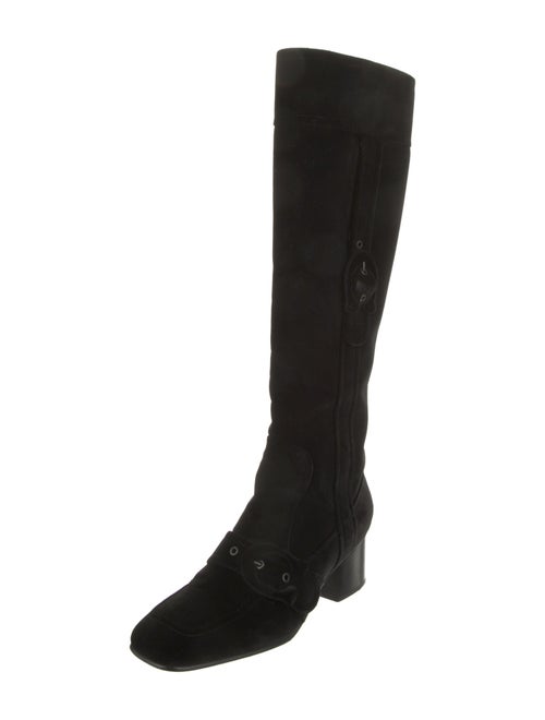 Coach Suede Riding Boots