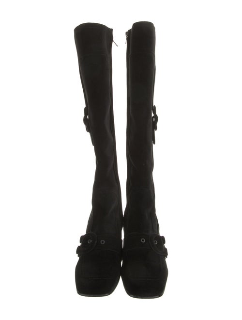 Coach Suede Riding Boots