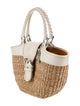 Coach Raffia Top Handle Bag