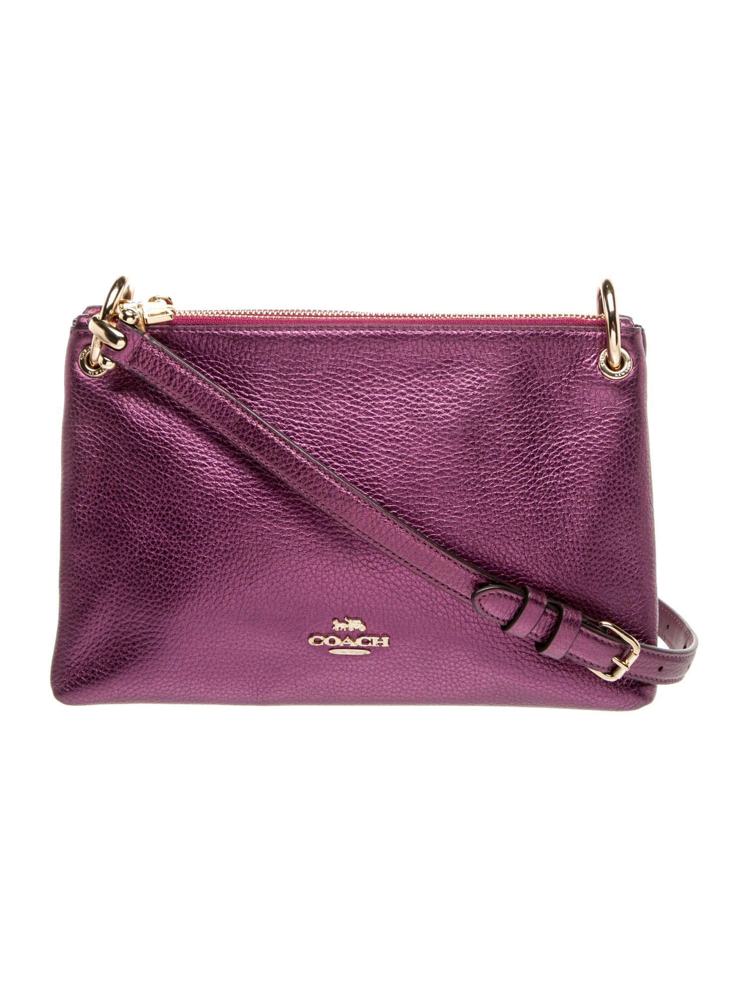 Coach Leather Crossbody Bag