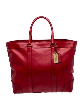 Coach Leather Tote