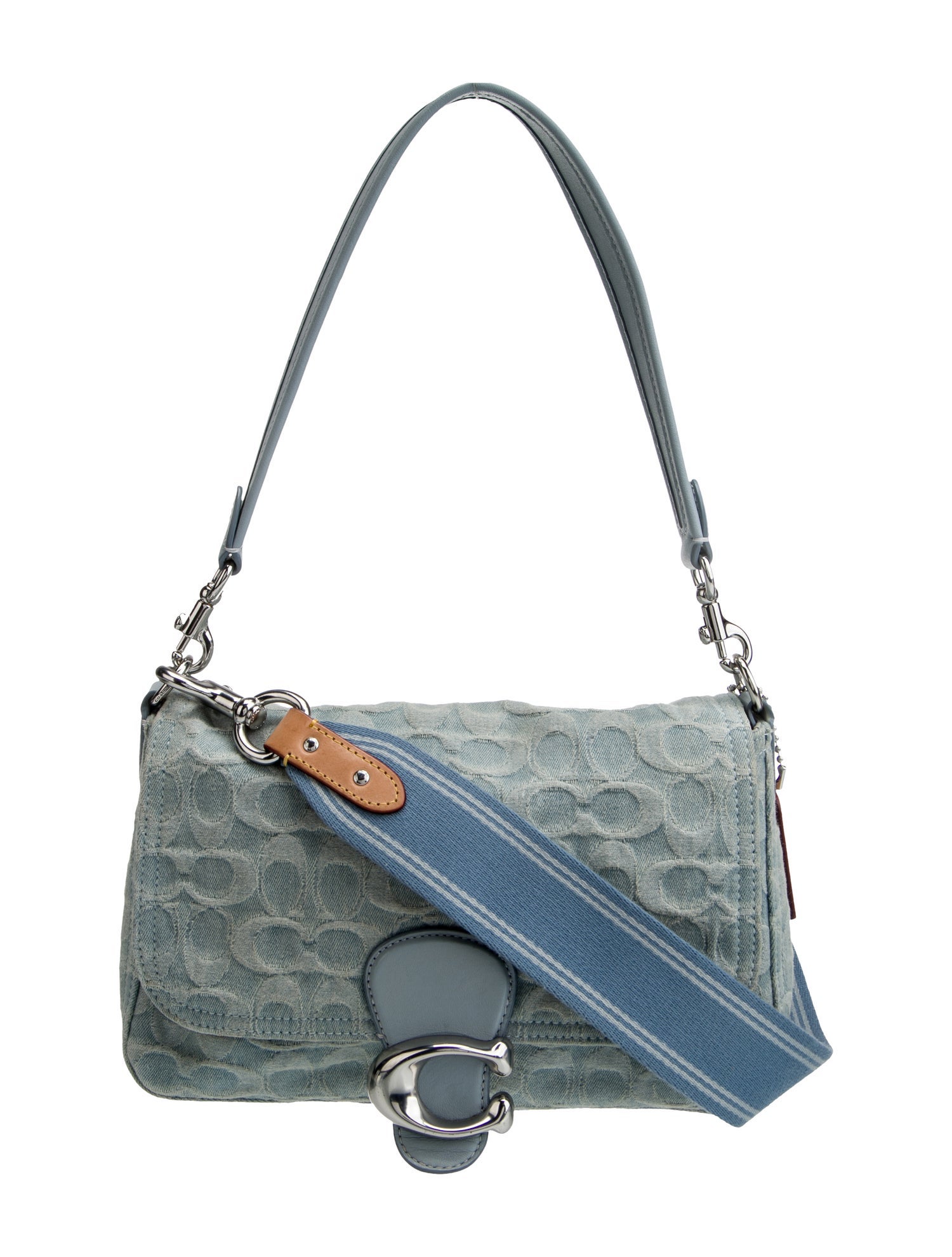 Coach Denim Shoulder Bag