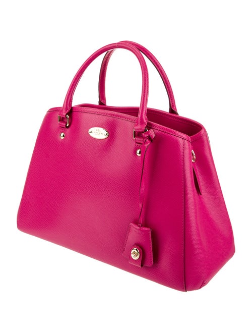 Coach Leather Top Handle Bag