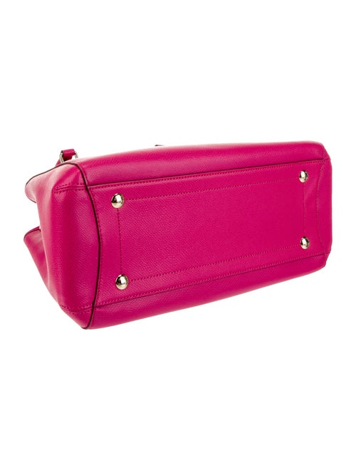 Coach Leather Top Handle Bag