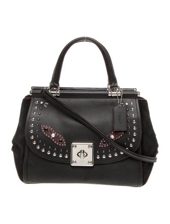 Coach Leather Top Handle Bag