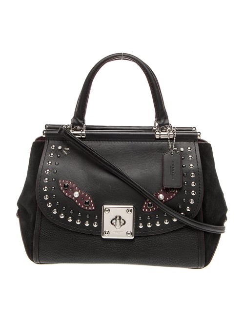 Coach Leather Top Handle Bag