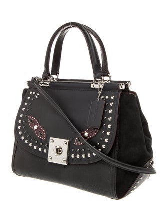 Coach Leather Top Handle Bag