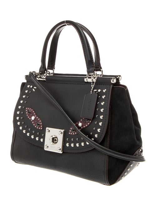 Coach Leather Top Handle Bag