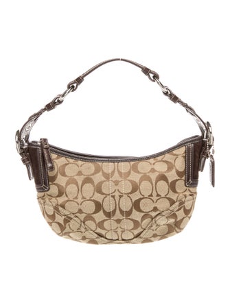 Coach Canvas Shoulder Bag