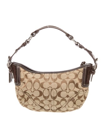 Coach Canvas Shoulder Bag