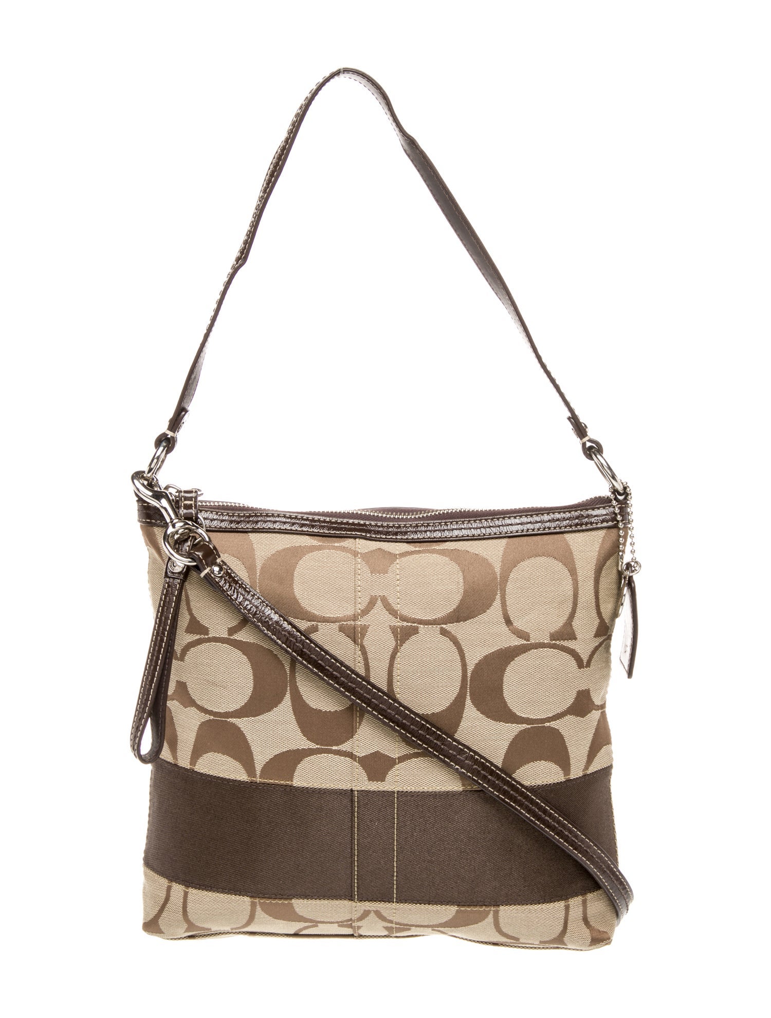 Coach Canvas Shoulder Bag