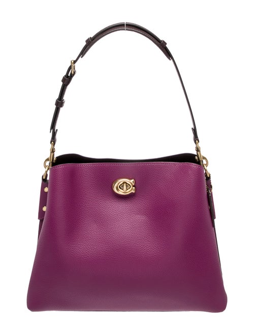 Coach Leather Shoulder Bag