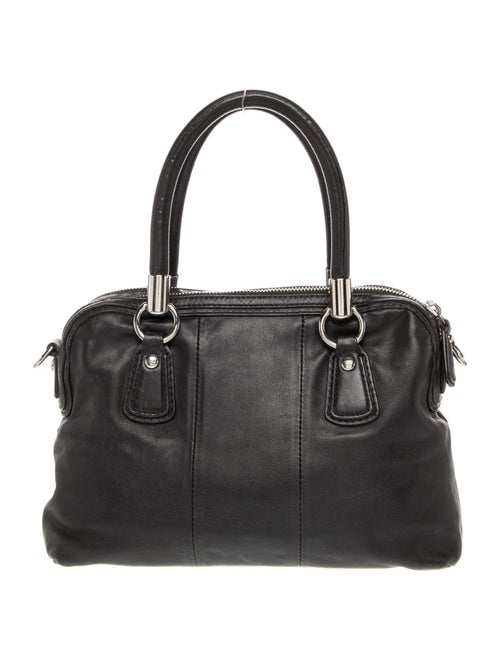 Coach Leather Top Handle Bag