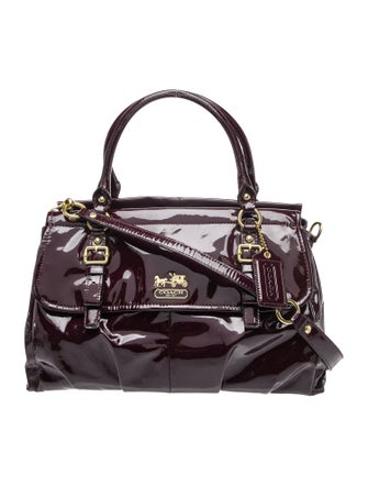 Coach Patent Leather Shoulder Bag