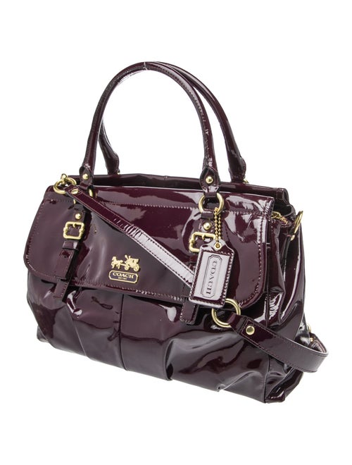 Coach Patent Leather Shoulder Bag