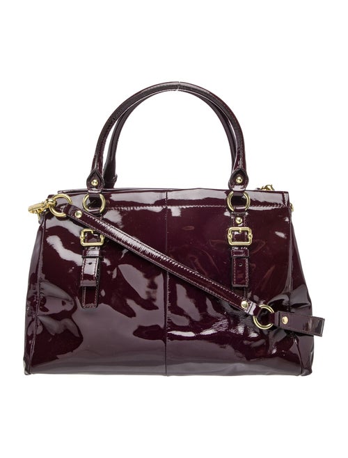 Coach Patent Leather Shoulder Bag
