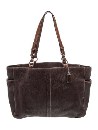 Coach Leather Shoulder Bag
