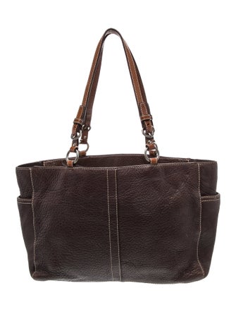 Coach Leather Shoulder Bag