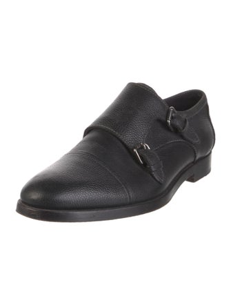Coach Leather Monk Straps