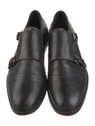 Coach Leather Monk Straps