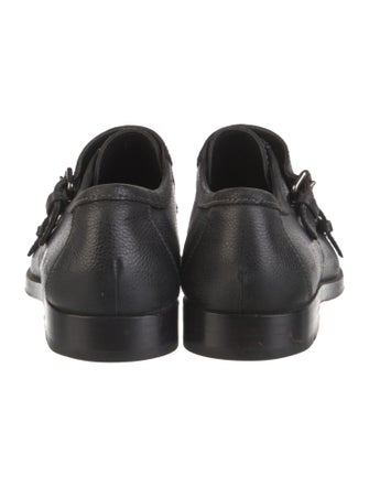 Coach Leather Monk Straps