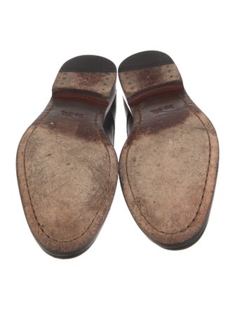 Coach Leather Monk Straps