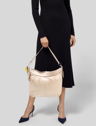 Coach Leather Top Handle Bag