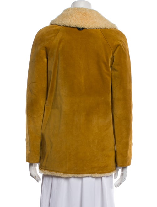 Coach Suede Faux Fur Coat