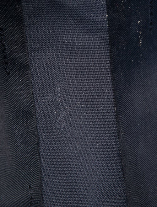 Coach Embossed Leather Shoulder Bag