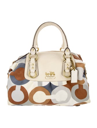 Coach Satin Top Handle Bag