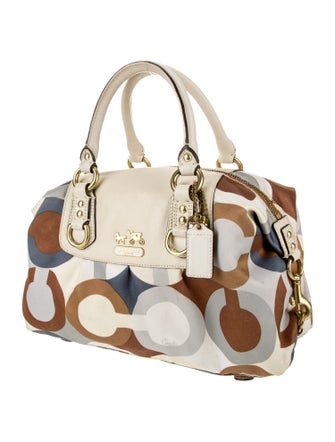 Coach Satin Top Handle Bag