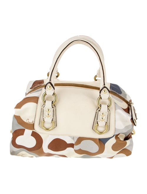 Coach Satin Top Handle Bag