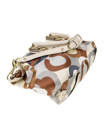 Coach Satin Top Handle Bag