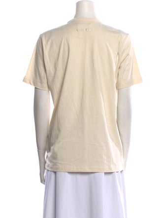 Coach Graphic Print Crew Neck T-Shirt