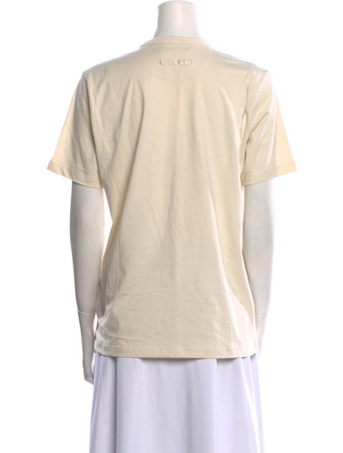 Coach Graphic Print Crew Neck T-Shirt