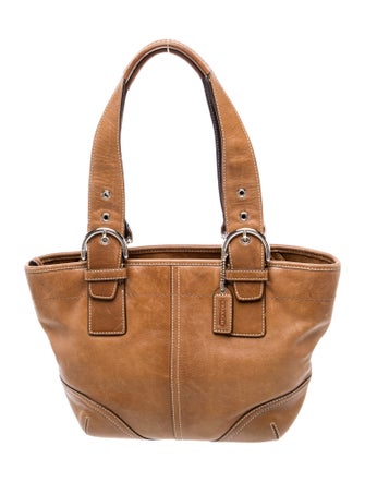 Coach Leather Shoulder Bag