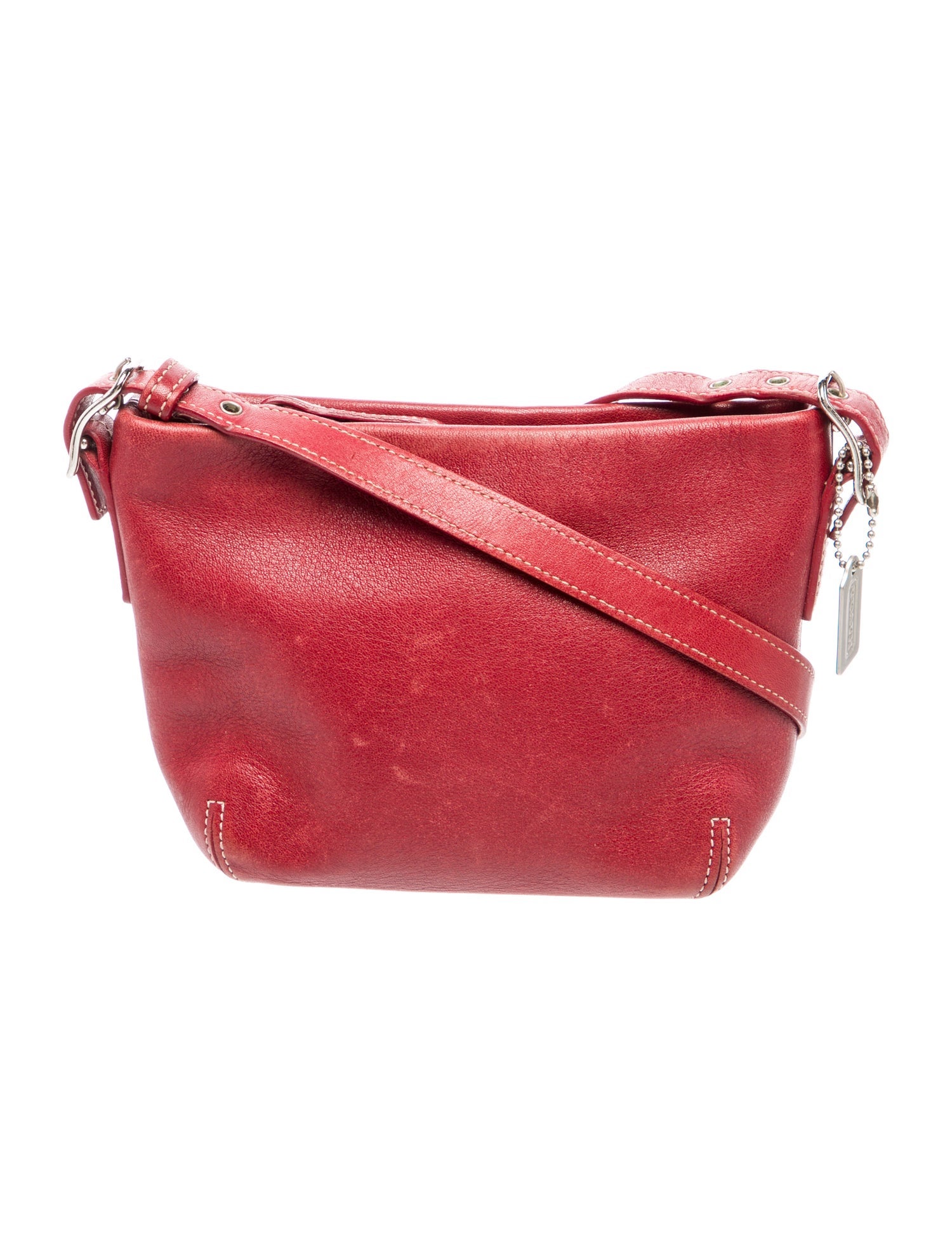 Coach Leather Shoulder Bag Vintage