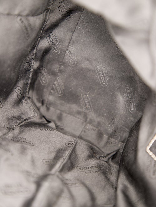 Coach Leather Top Handle Bag