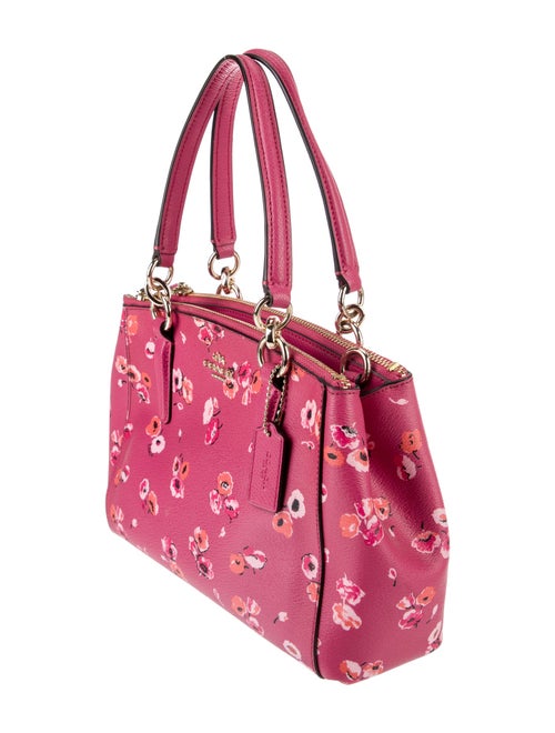 Coach Leather Top Handle Bag