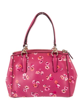 Coach Leather Top Handle Bag