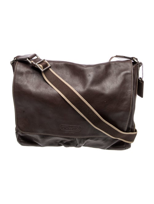 Coach Leather Messenger Bag